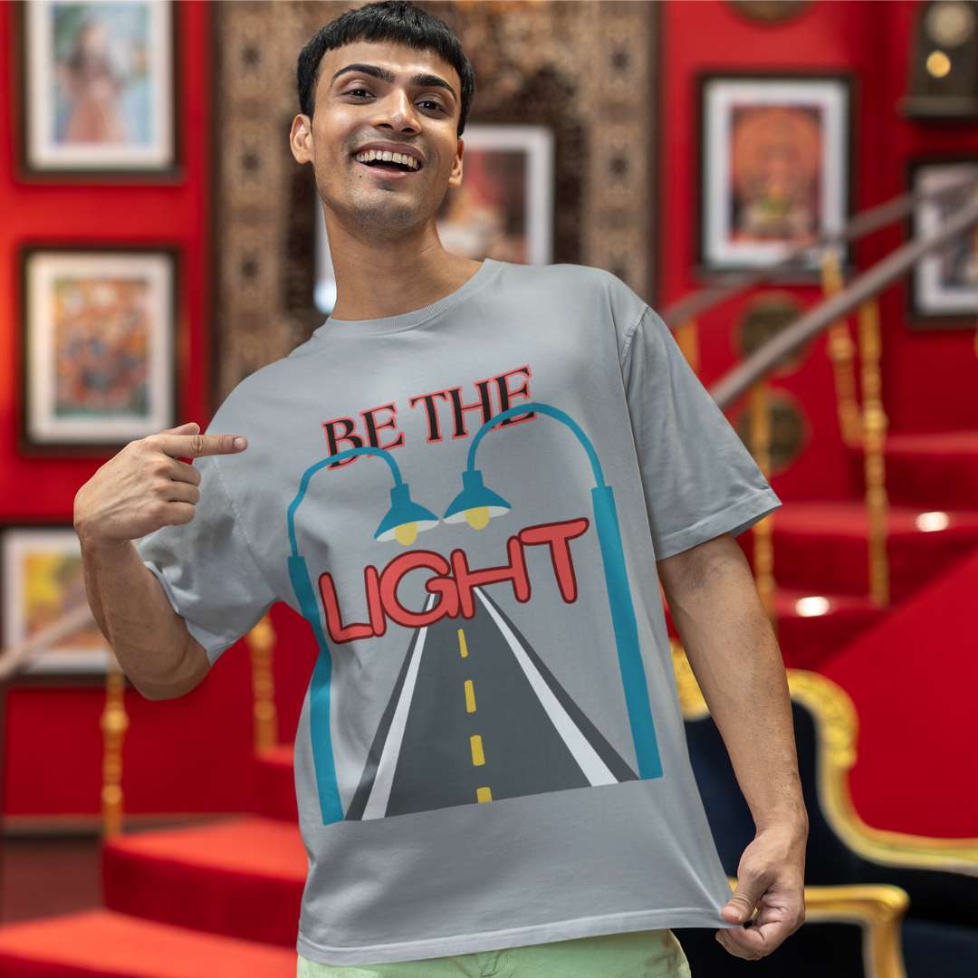 Be the Light - Unisex Oversized Classic T-Shirt