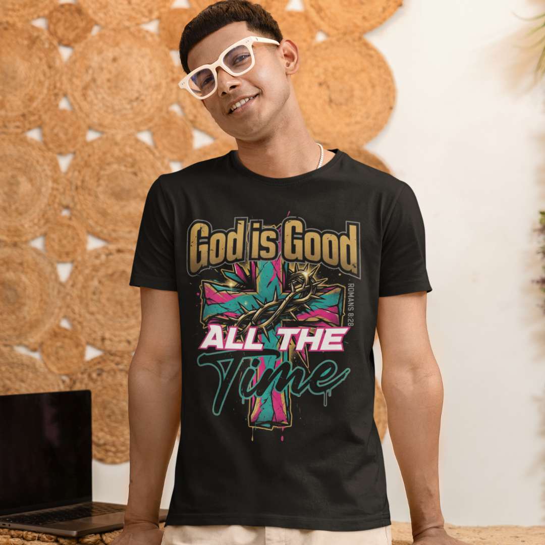 God is Good All the Time - D1- Unisex Supima T-Shirt