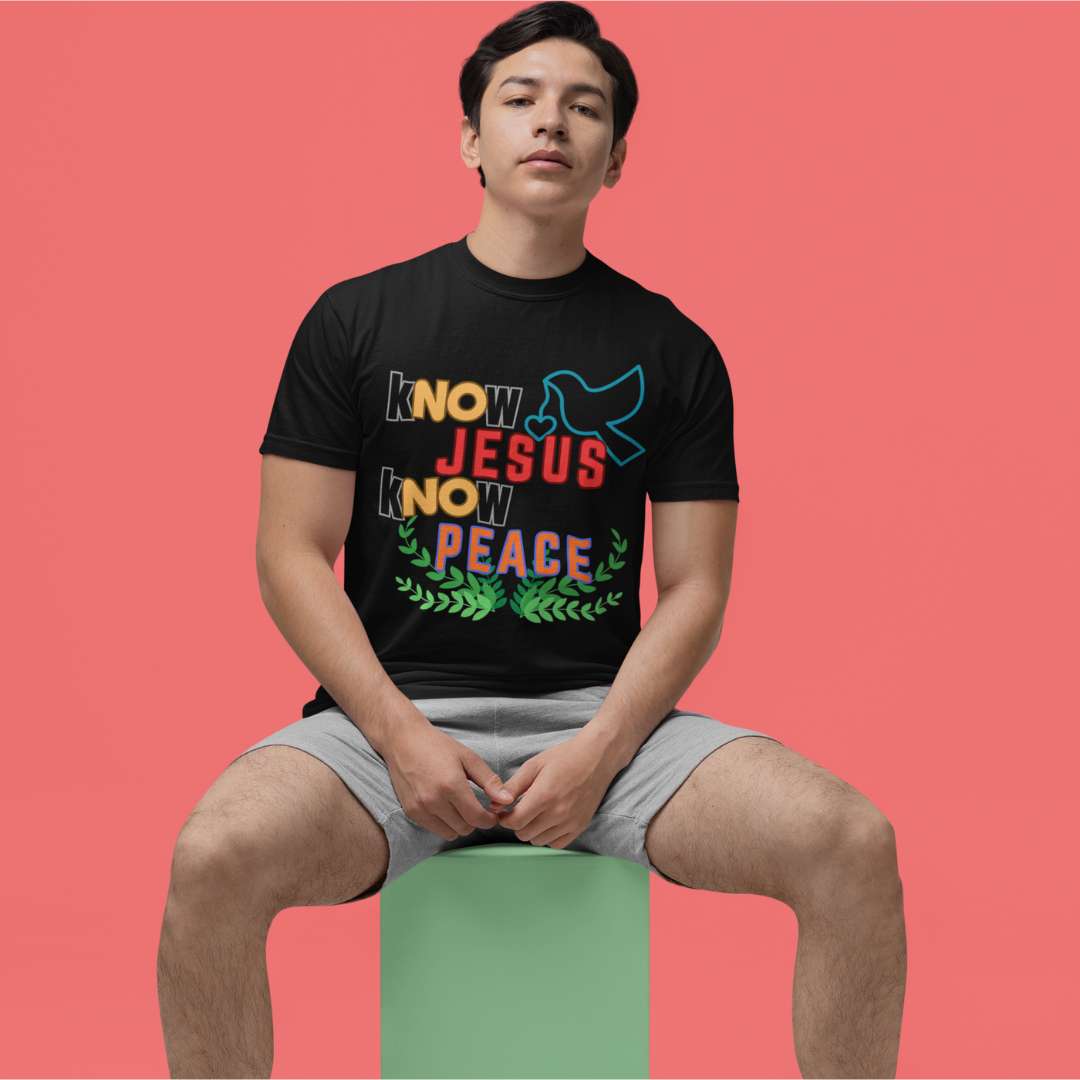 kNOw Jesus kNOw Peace - Unisex Supima T-Shirt