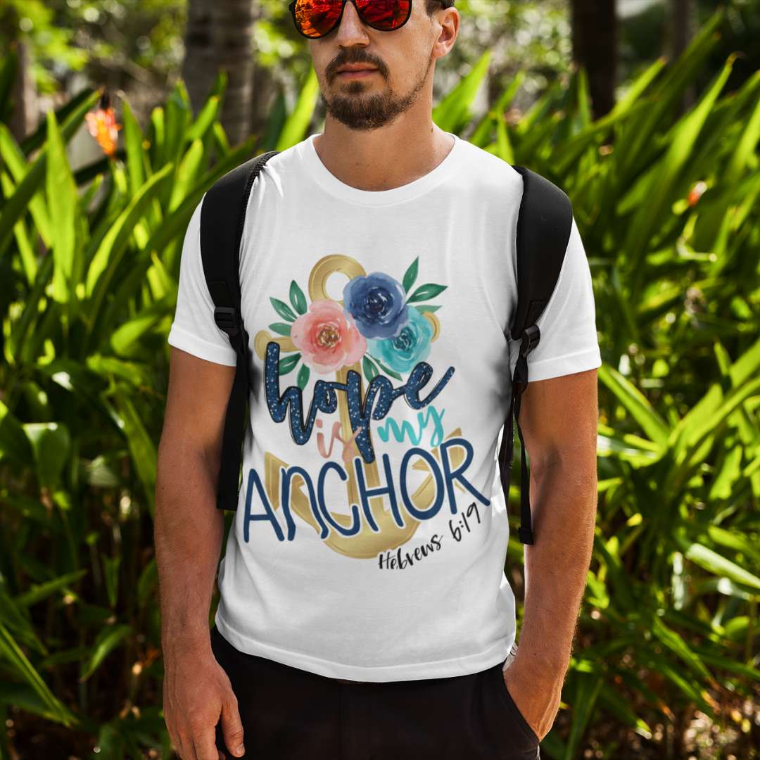 Hope is My Anchor - Unisex Supima T-Shirt