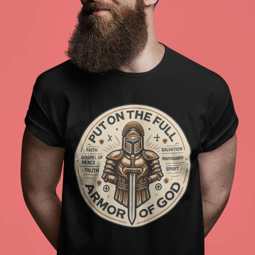 Put on the Full Armor of God - D1 - Unisex Supima T-Shirt