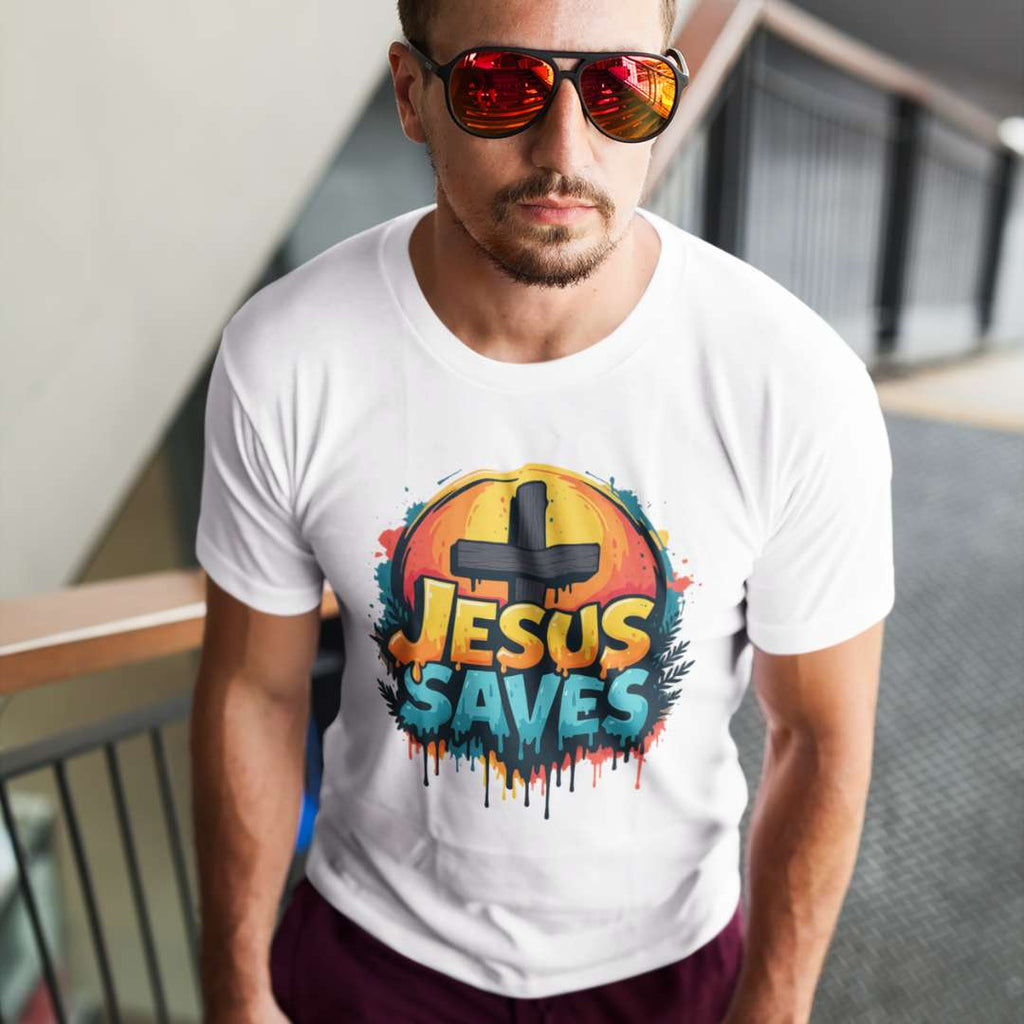 Jesus Saves - Unisex Supima T-Shirt