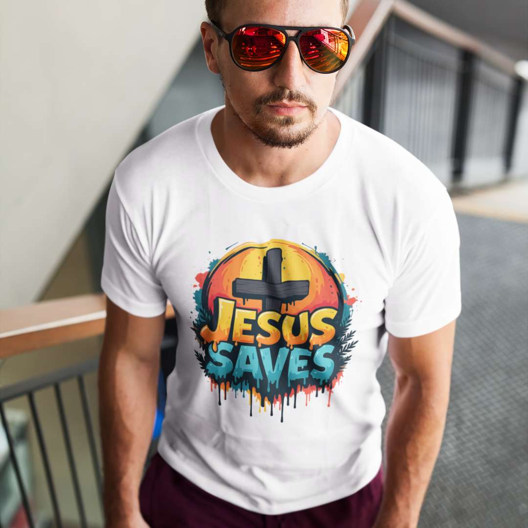 Jesus Saves - Unisex Supima T-Shirt