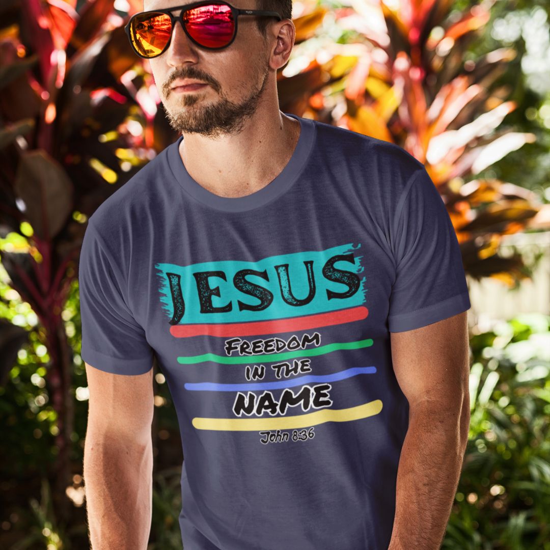 Jesus (Freedom in the Name) - Unisex Supima T-Shirt