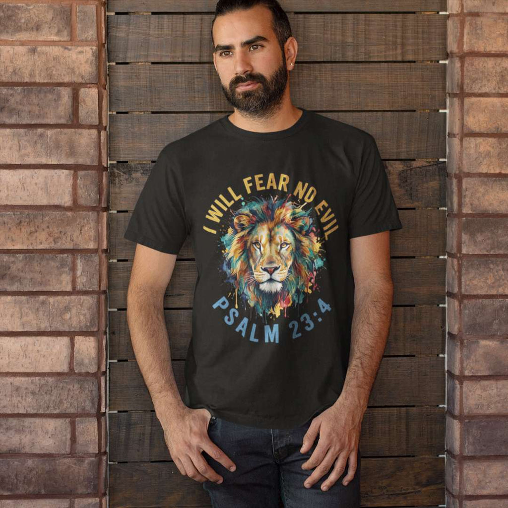 I Will Fear No Evil - Unisex Supima T-Shirt