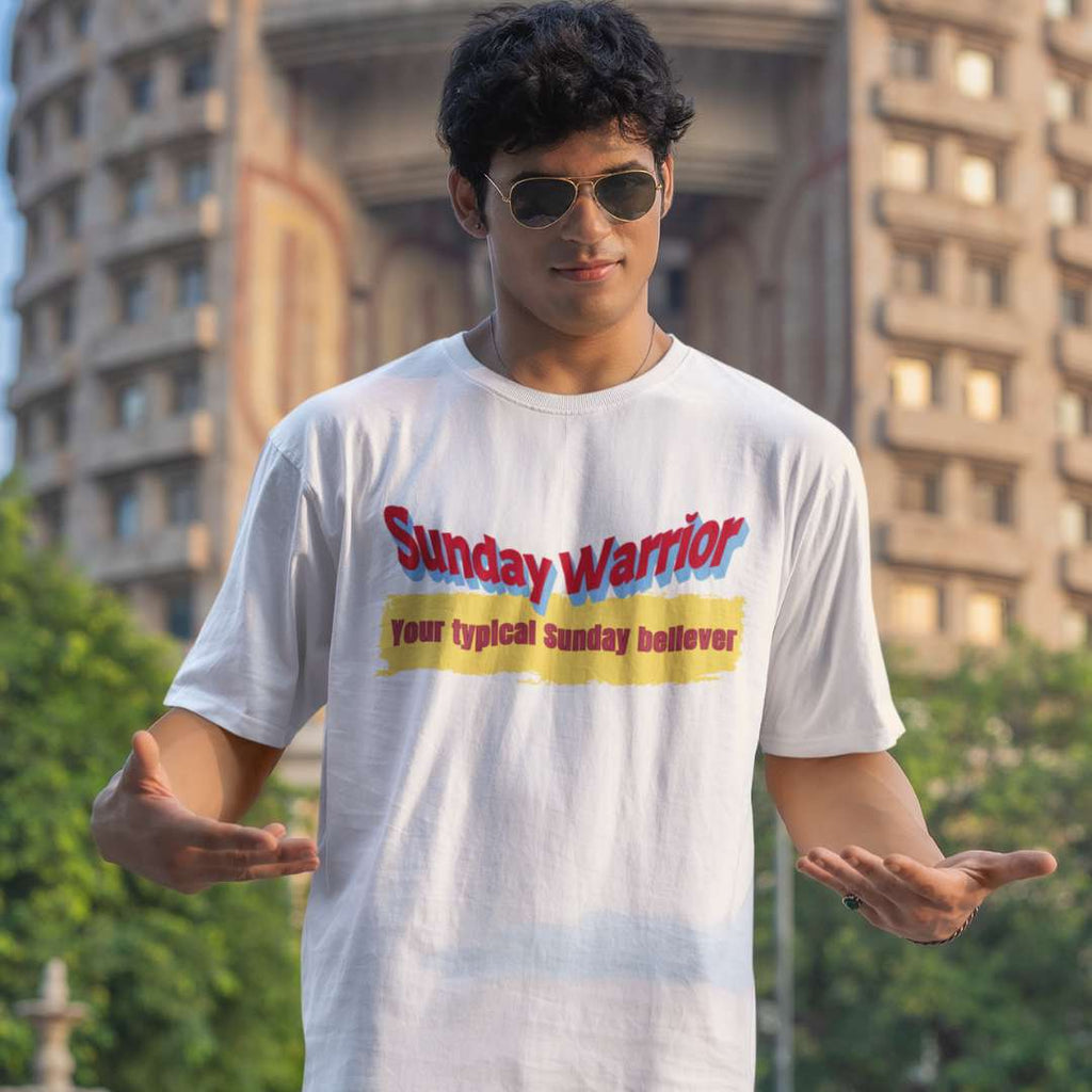 Sunday Warrior - Unisex Oversized Classic T-Shirt