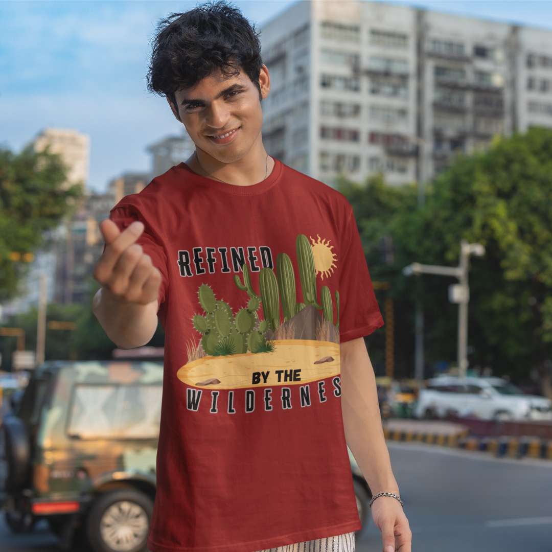 Refined by the Wilderness - Unisex Oversized Classic T-Shirt