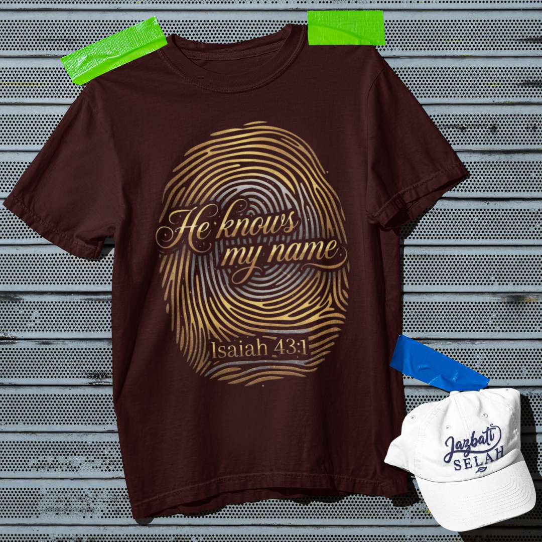 He Knows My Name - Unisex Oversized Classic T-Shirt