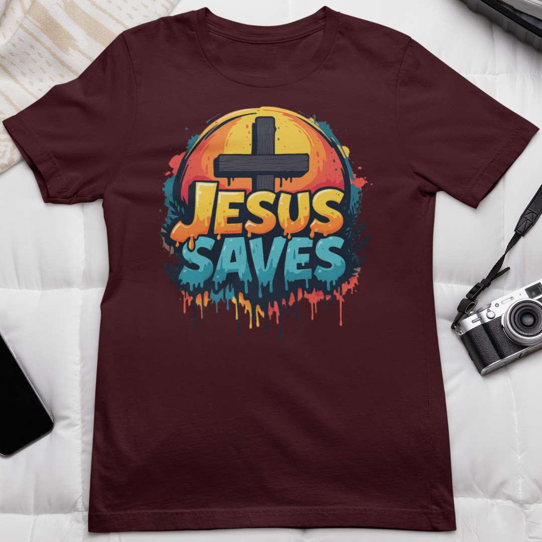 Jesus Saves - Unisex Supima T-Shirt