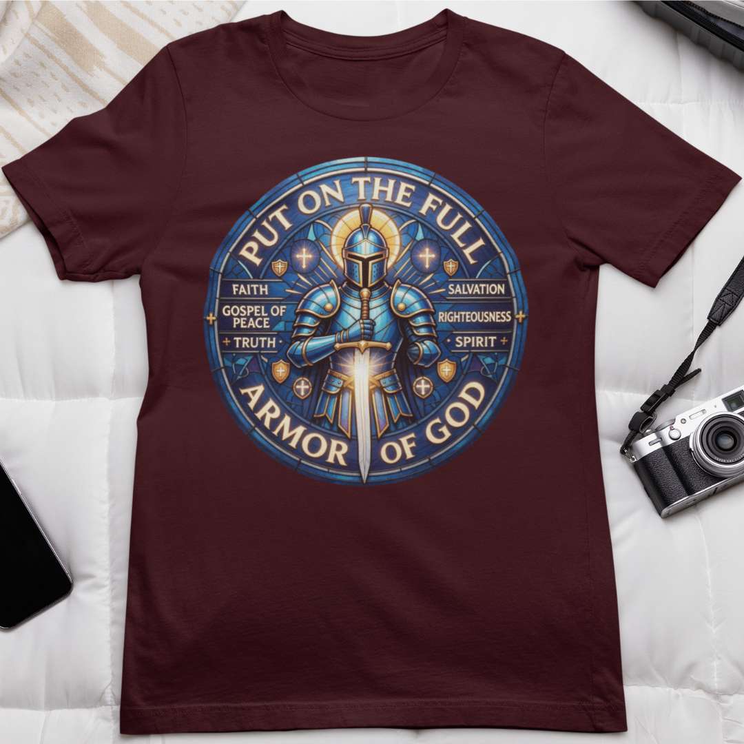 Put on the Full Armor of God - D2 - Unisex Supima T-Shirt