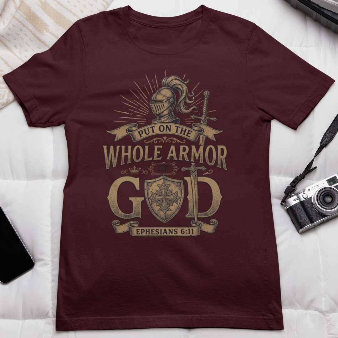 Put On the Whole Armor - Unisex Supima T-Shirt