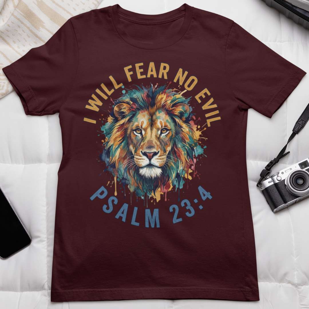 I Will Fear No Evil - Unisex Supima T-Shirt