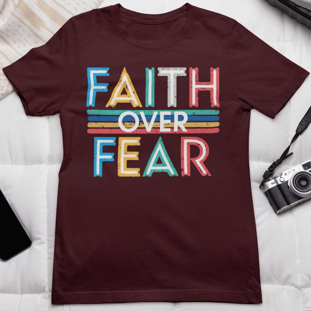 Faith Over Fear - Unisex Supima T-Shirt