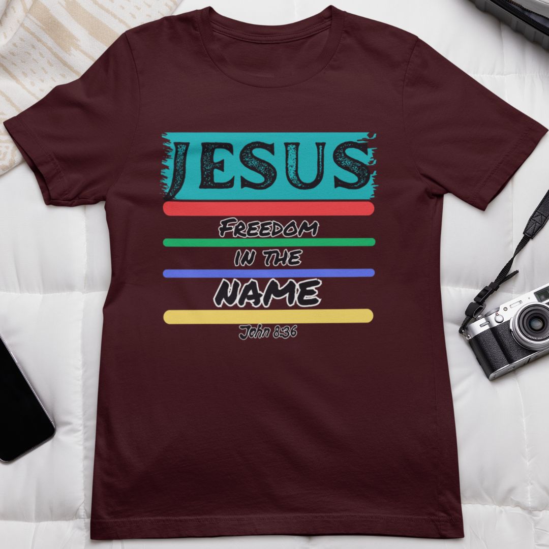 Jesus (Freedom in the Name) - Unisex Supima T-Shirt