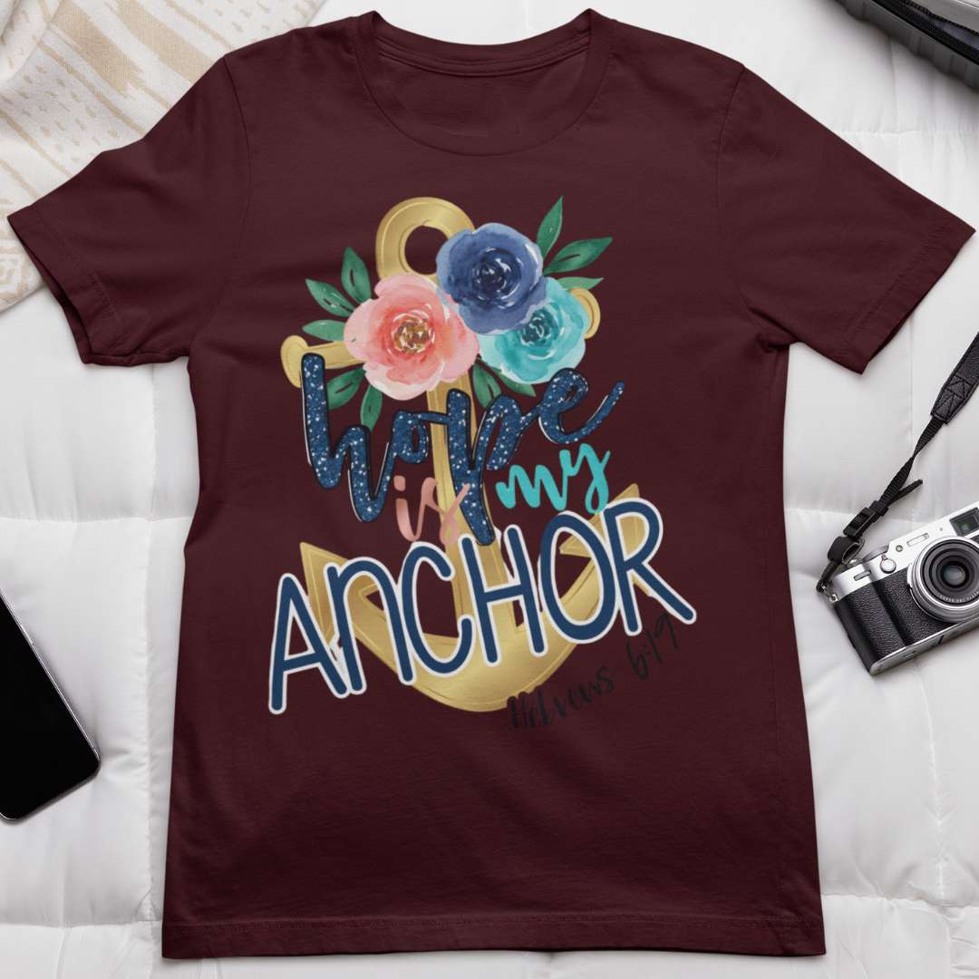 Hope is My Anchor - Unisex Supima T-Shirt