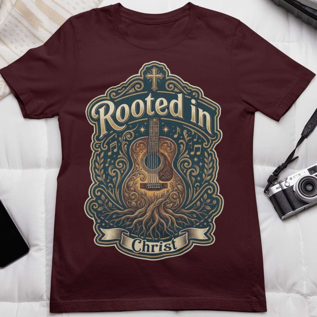 Rooted in Christ - Unisex Supima T-Shirt
