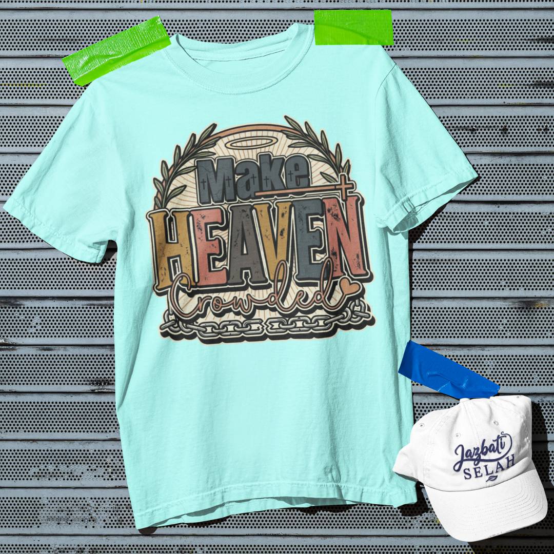 Make Heaven Crowded - Unisex Oversized Classic T-Shirt