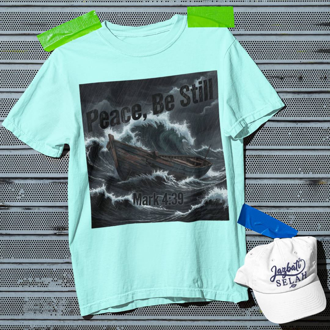 Peace Be Still - D3 - Unisex Oversized Classic T-Shirt