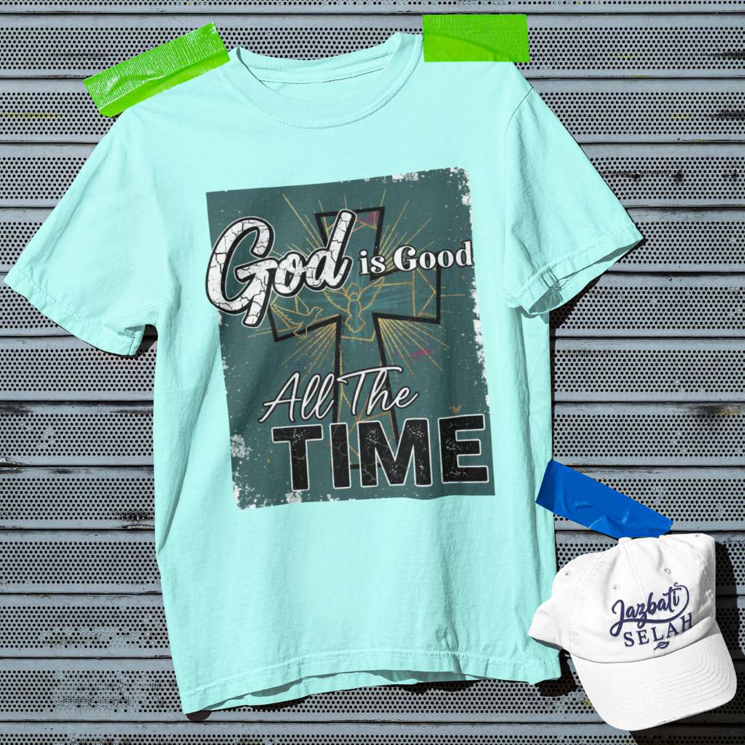 God is Good All the Time - D2 - Unisex Oversized Classic T-Shirt