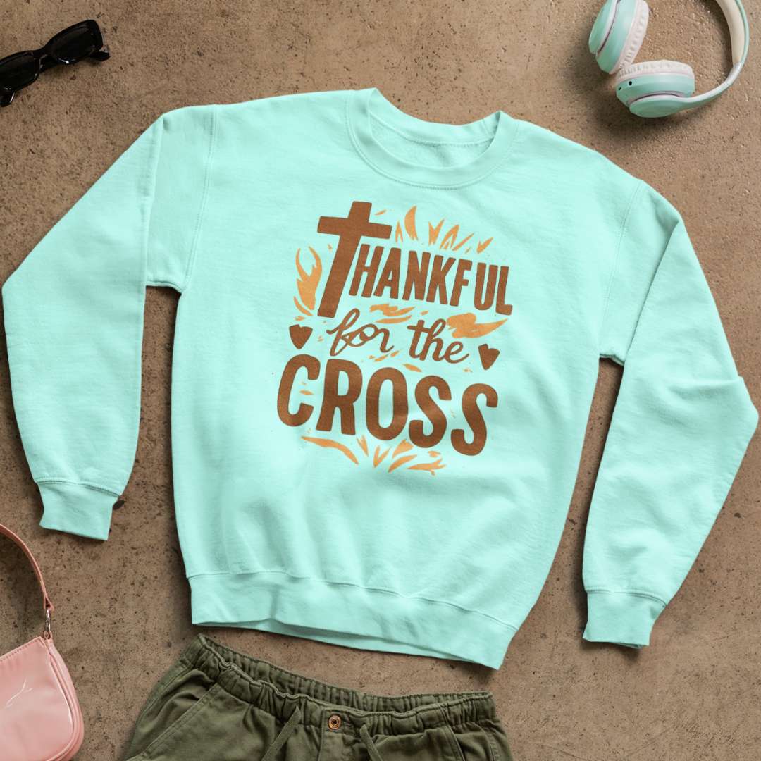 Thankful For the Cross - Unisex Sweatshirt
