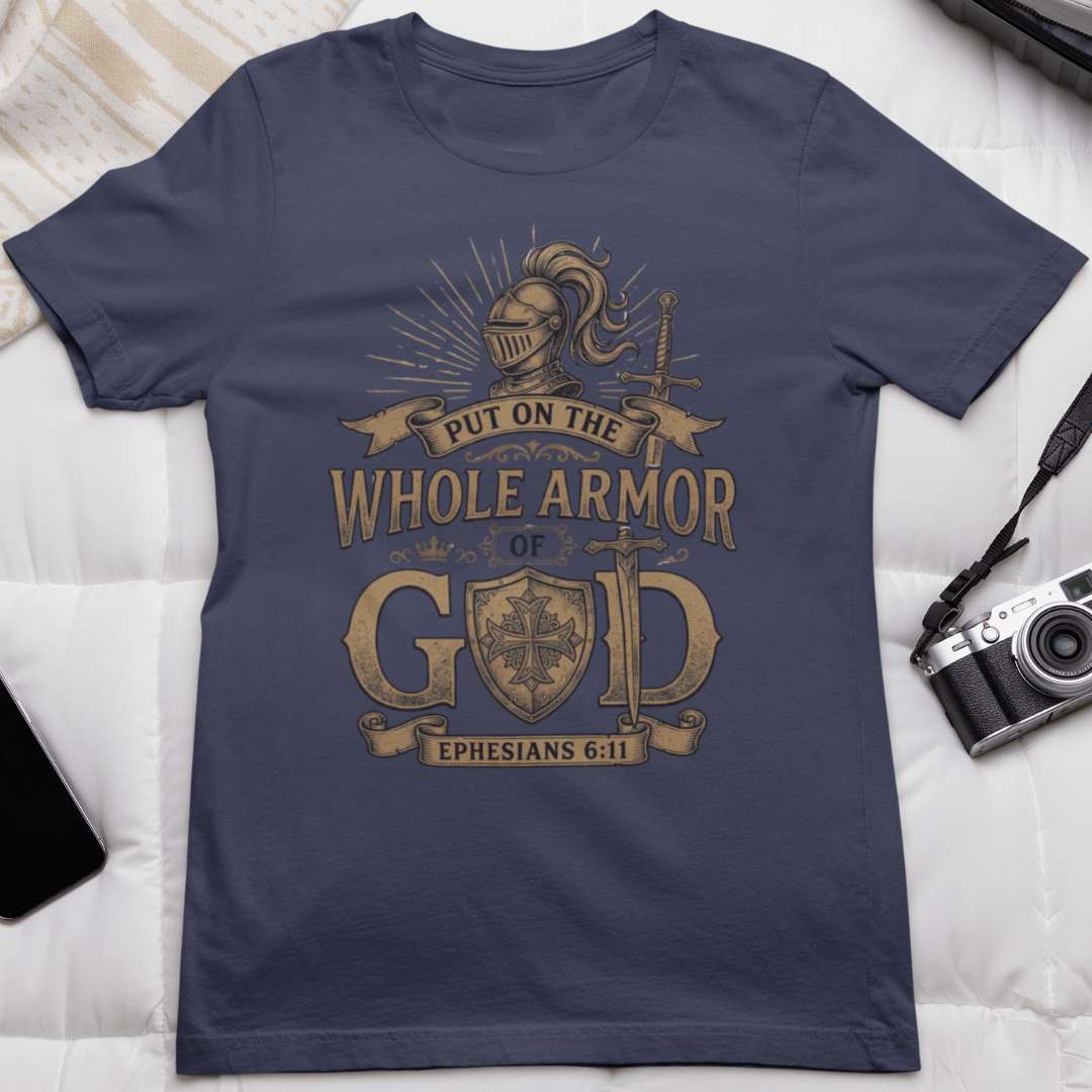 Put On the Whole Armor - Unisex Supima T-Shirt