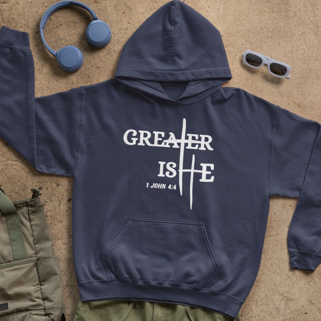 Greater is He - Unisex Hoodie