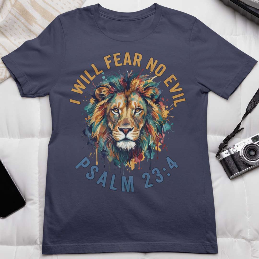 I Will Fear No Evil - Unisex Supima T-Shirt