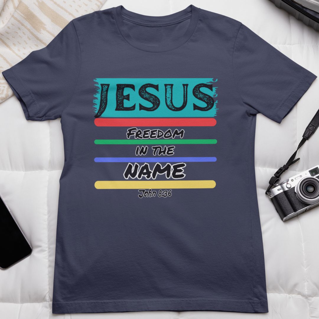 Jesus (Freedom in the Name) - Unisex Supima T-Shirt