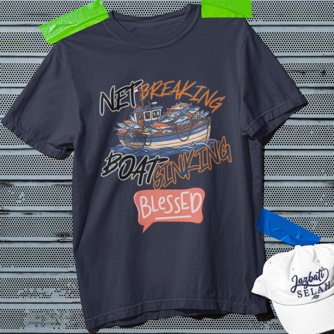 Net Breaking Boat Sinking - Unisex Oversized Classic T-Shirt