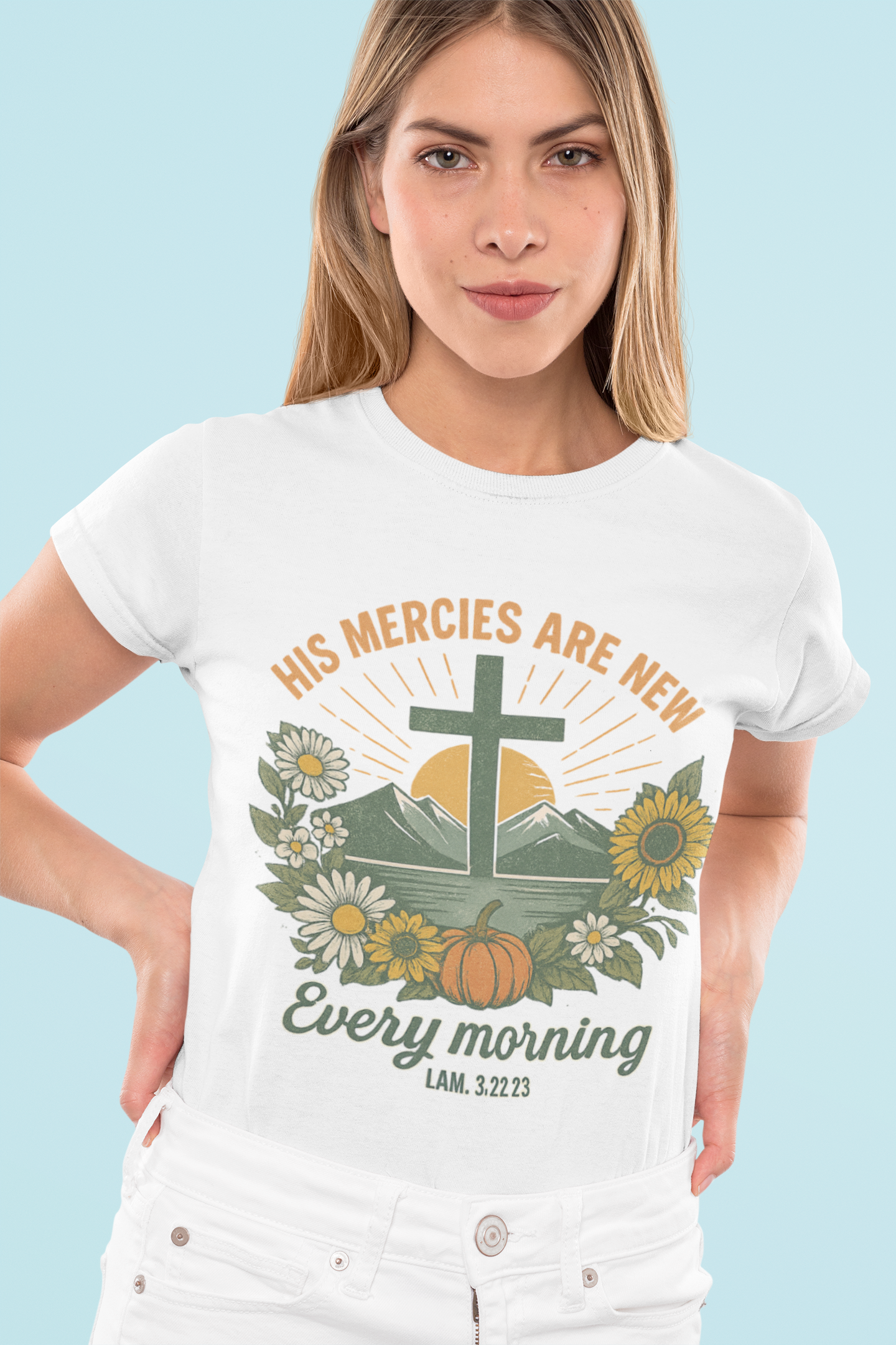 His Mercies are New Every Morning - Women's Classic T-Shirt