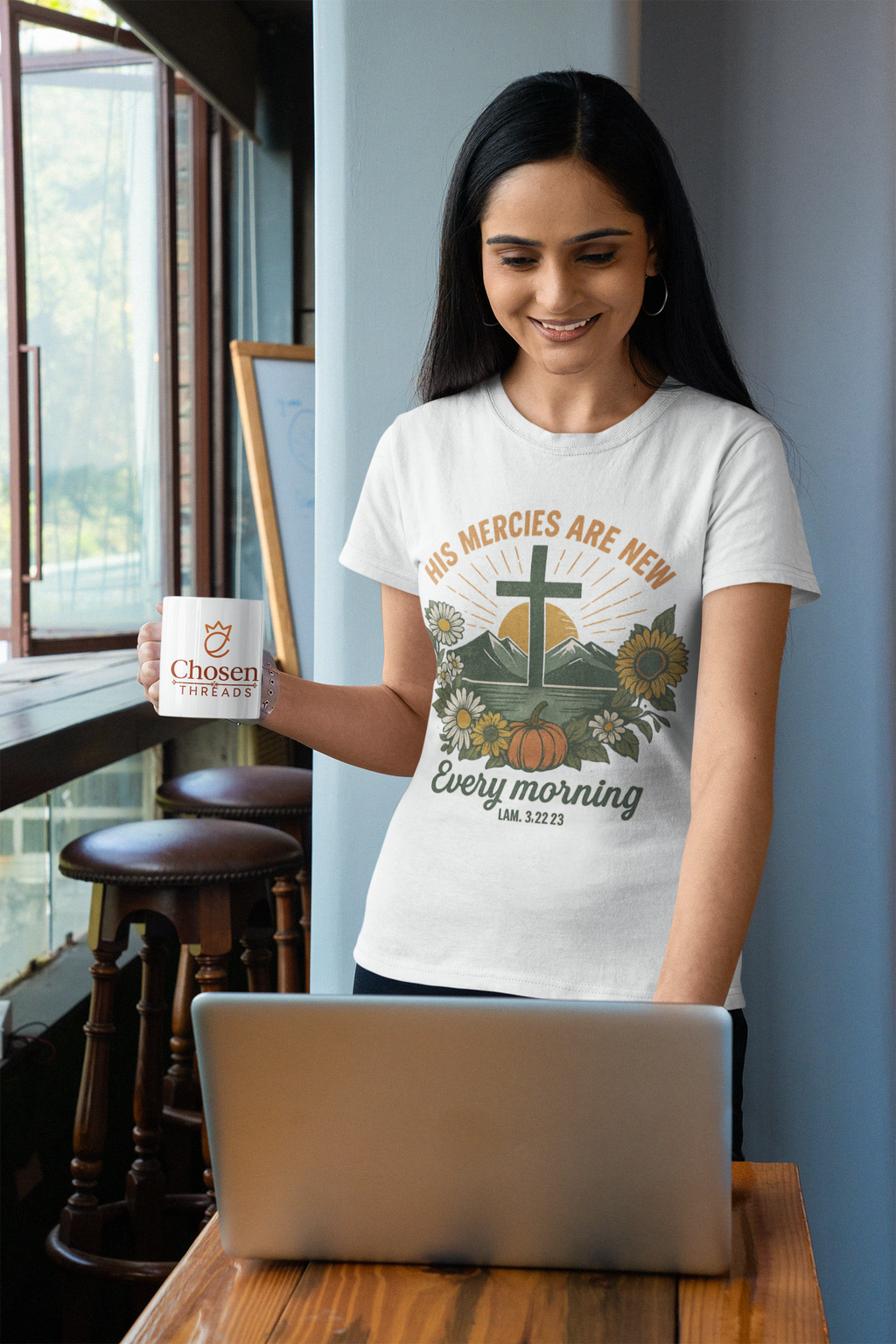 His Mercies are New Every Morning - Women's Classic T-Shirt
