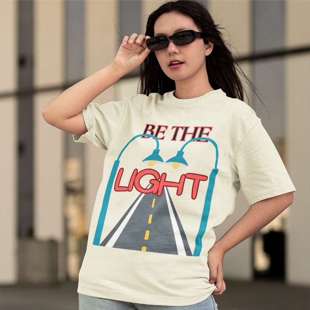 Be the Light - Unisex Oversized Classic T-Shirt