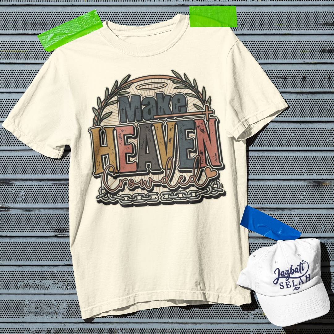 Make Heaven Crowded - Unisex Oversized Classic T-Shirt