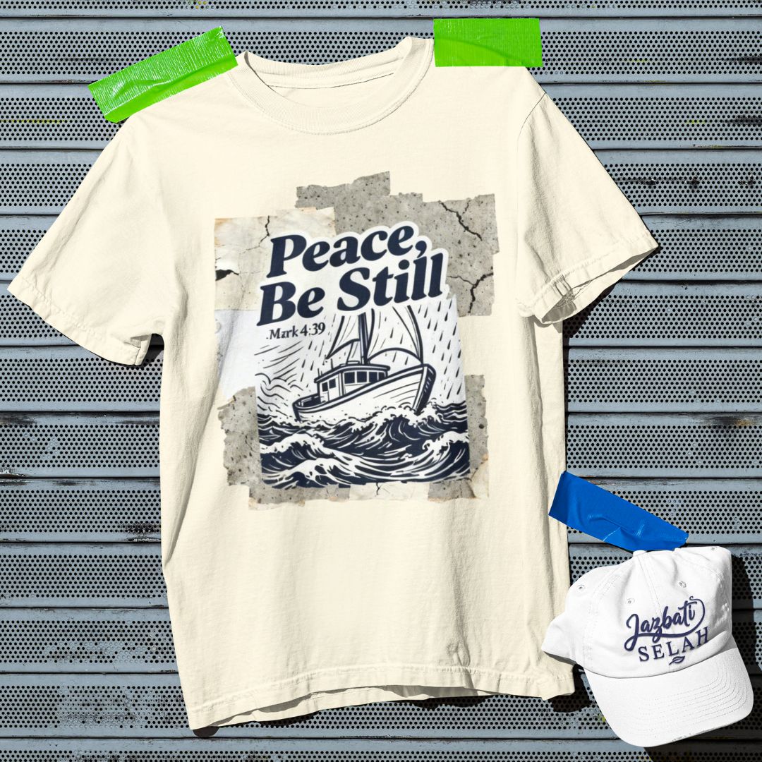 Peace Be Still - D1 - Unisex Oversized Classic T-Shirt