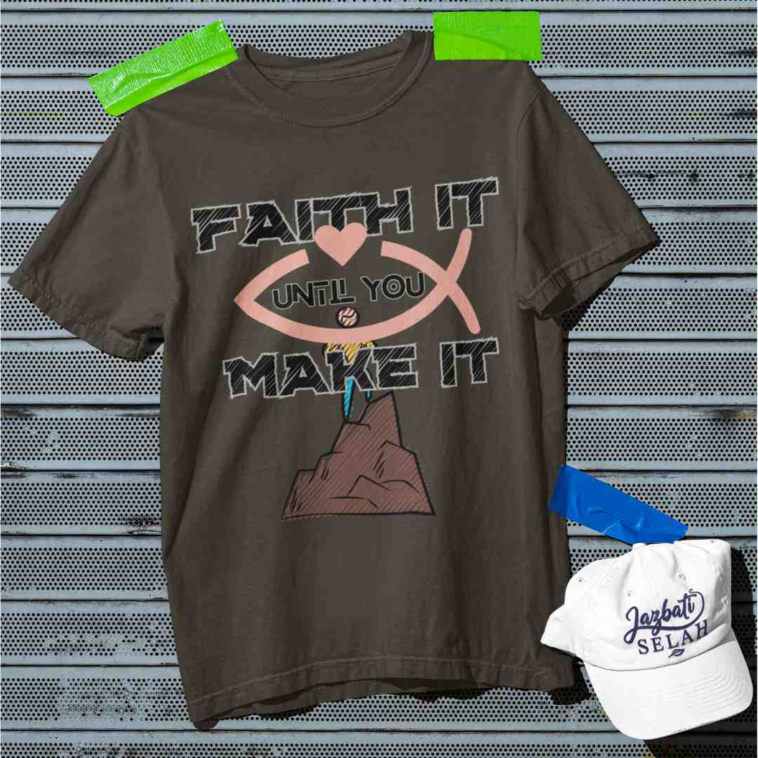Faith It Until You Make It - Unisex Oversized Classic T-Shirt