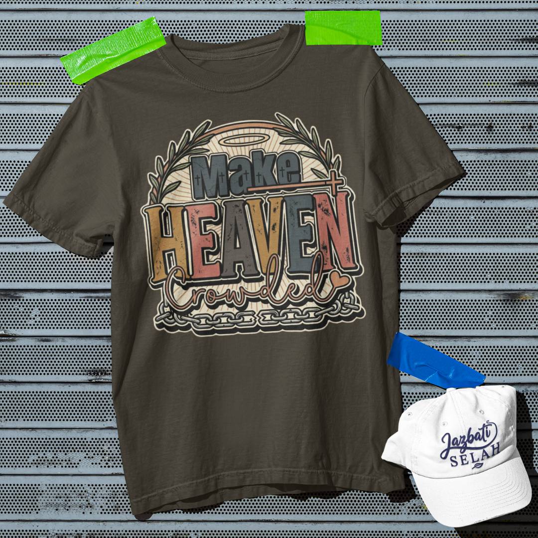 Make Heaven Crowded - Unisex Oversized Classic T-Shirt