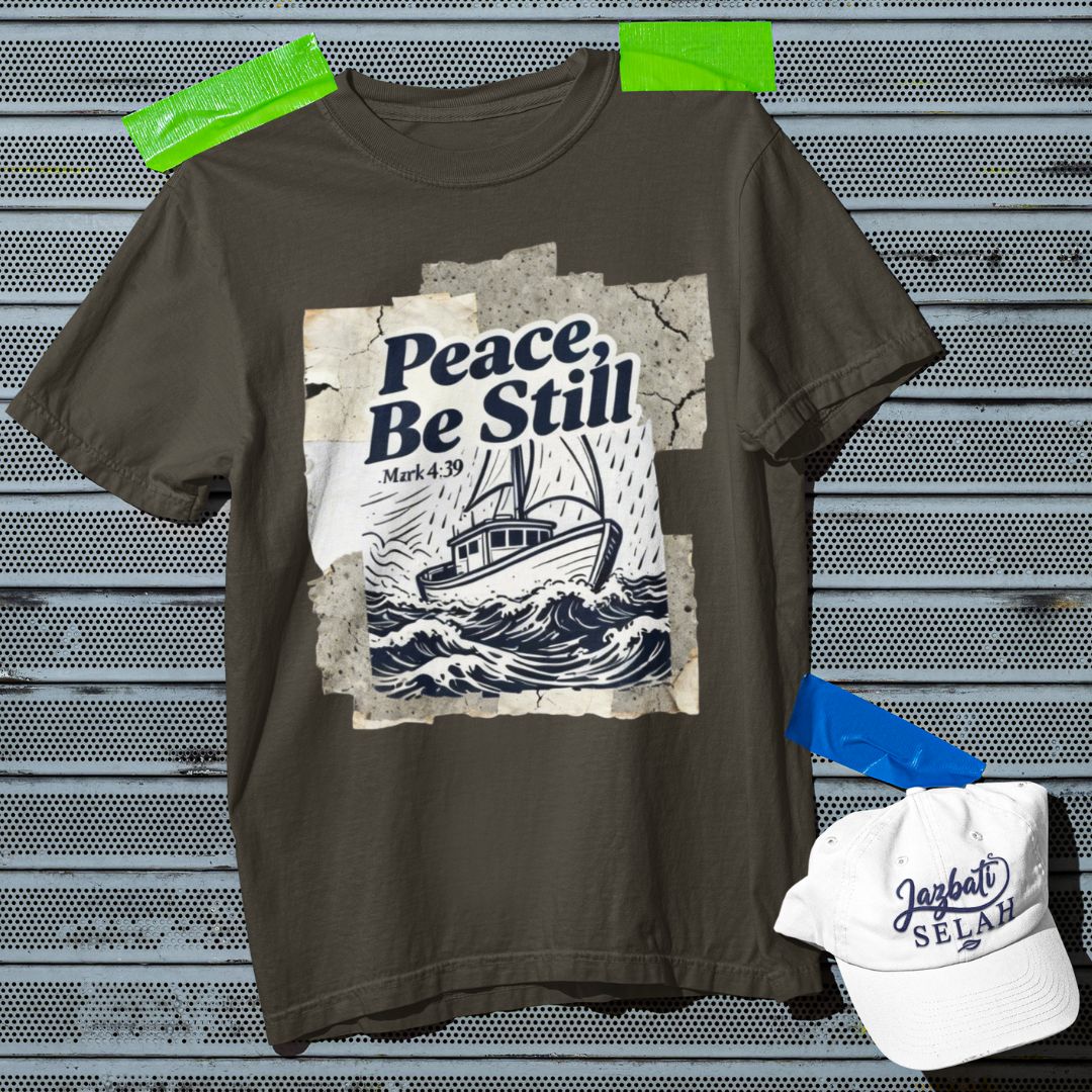 Peace Be Still - D1 - Unisex Oversized Classic T-Shirt