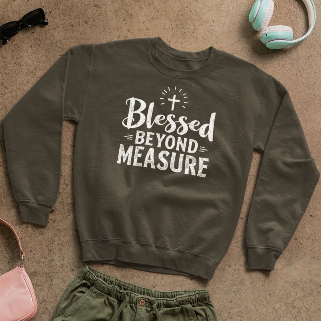 Blessed Beyond Measure - Unisex Sweatshirt
