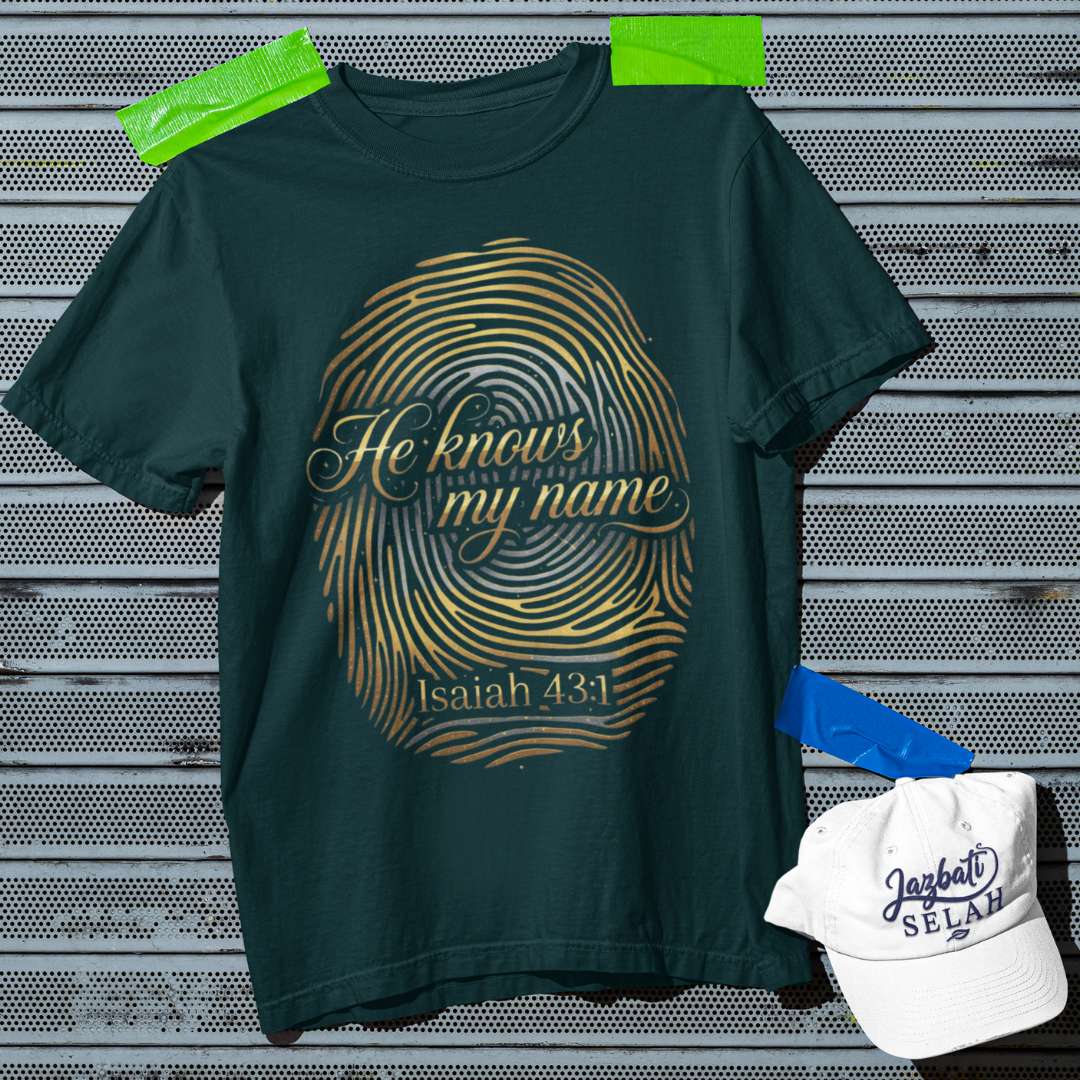 He Knows My Name - Unisex Oversized Classic T-Shirt