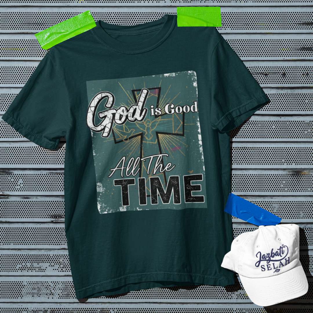 God is Good All the Time - D2 - Unisex Oversized Classic T-Shirt