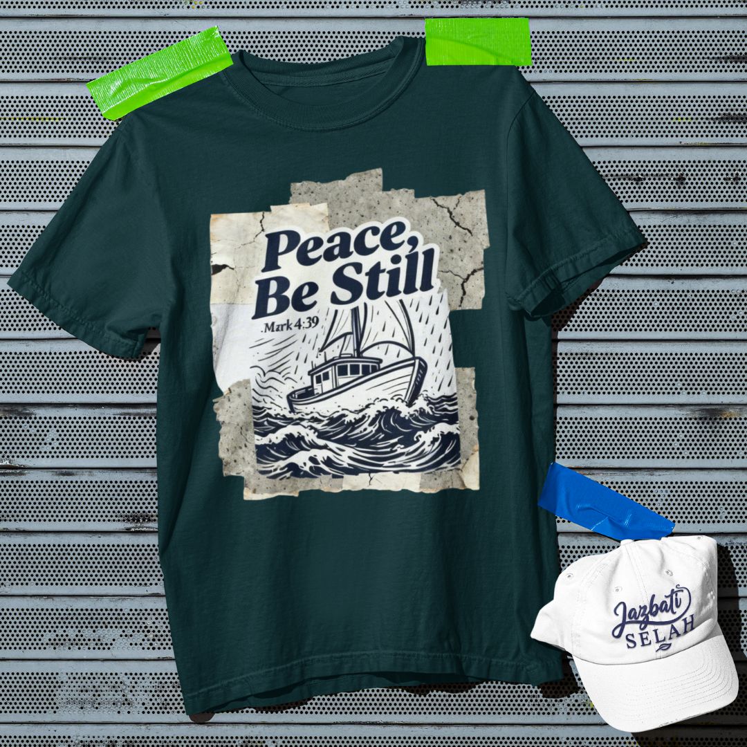 Peace Be Still - D1 - Unisex Oversized Classic T-Shirt