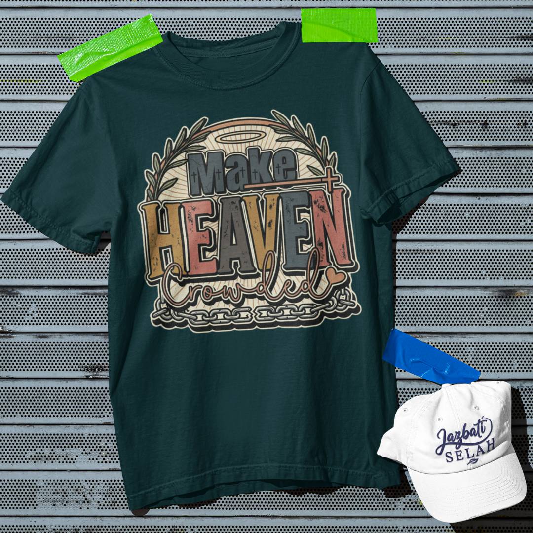Make Heaven Crowded - Unisex Oversized Classic T-Shirt