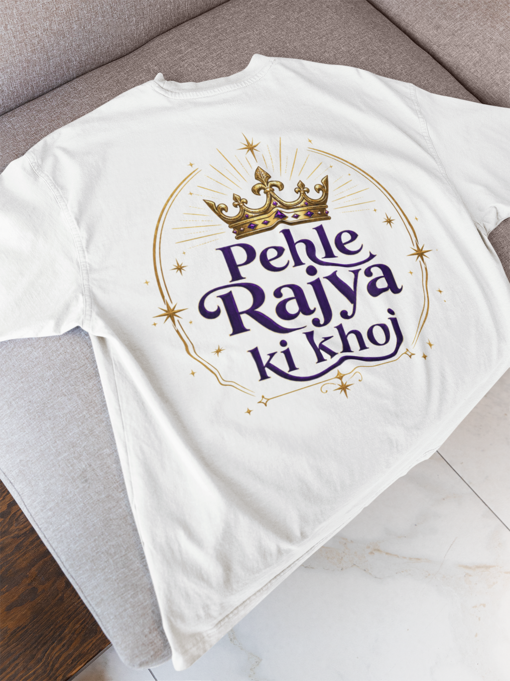 Pehle Rajya ki Khoj - Unisex Oversized Classic T-Shirt