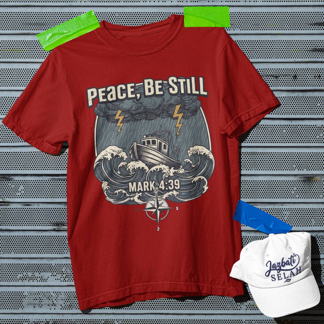 Peace Be Still - D2 - Unisex Oversized Classic T-Shirt