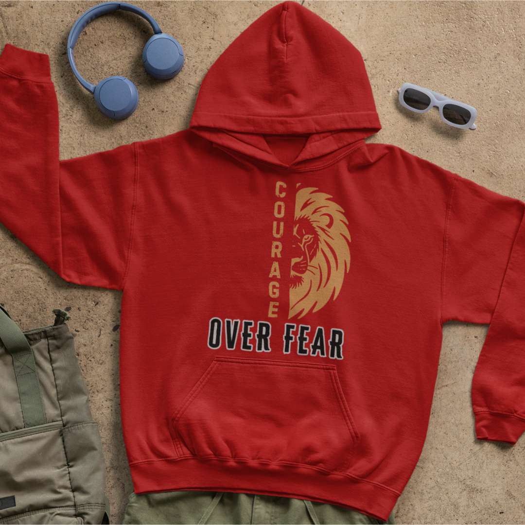 Courage Over Fear - Unisex Hoodie