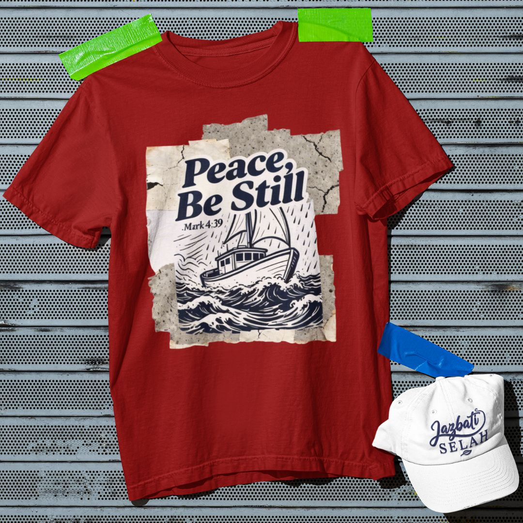 Peace Be Still - D1 - Unisex Oversized Classic T-Shirt
