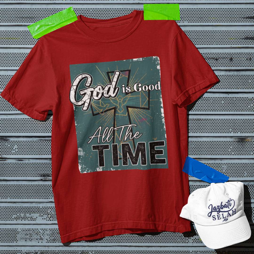 God is Good All the Time - D2 - Unisex Oversized Classic T-Shirt