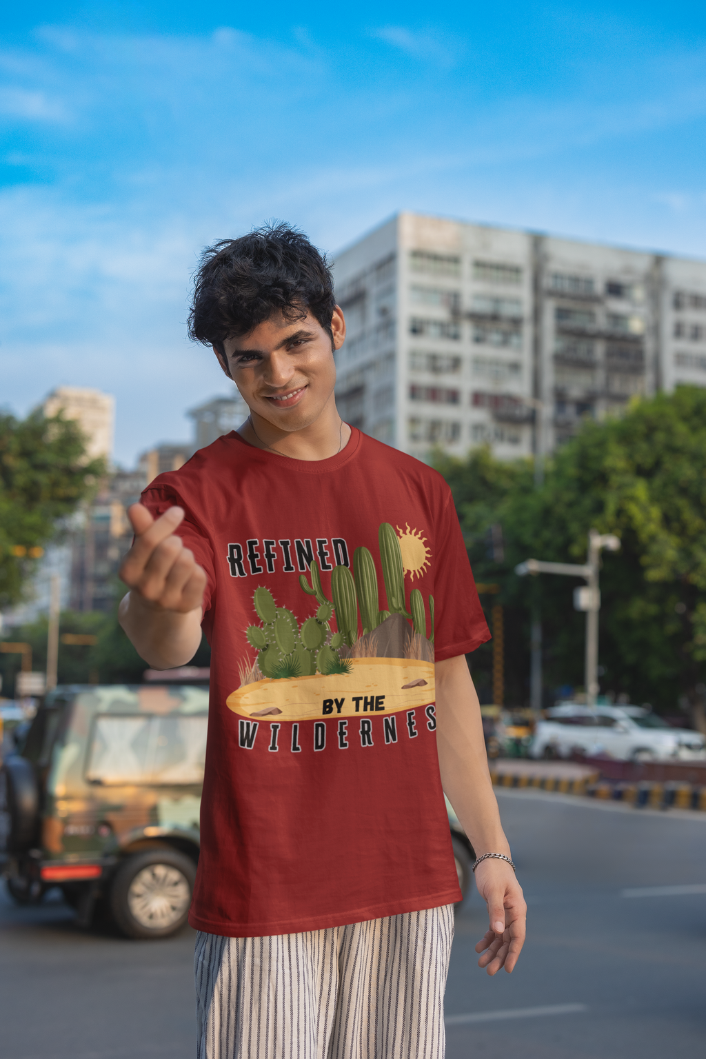 Refined by the Wilderness - Unisex Oversized Classic T-Shirt