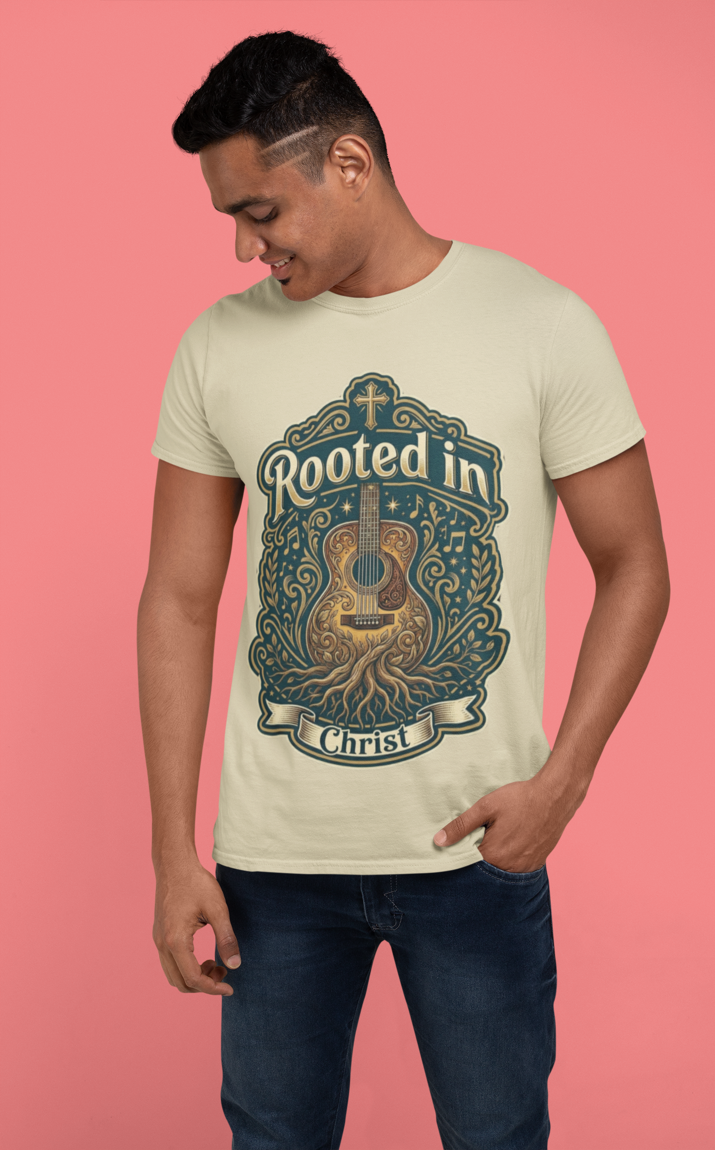 Rooted in Christ - Unisex Supima T-Shirt