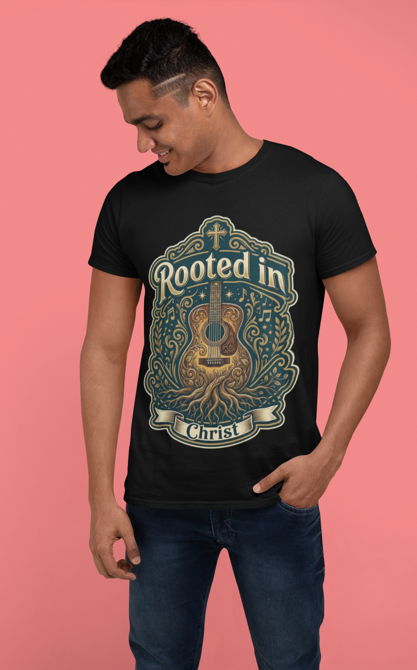 Rooted in Christ - Unisex Supima T-Shirt
